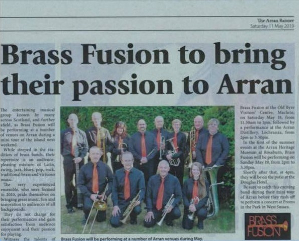 190510 Arran press cutting